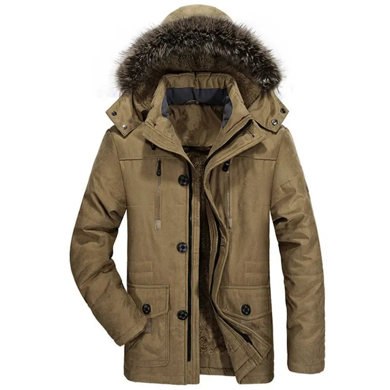 Elijah | Comfortable Plush Lined Parka for Men 2