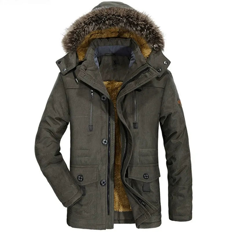 Elijah | Comfortable Plush Lined Parka for Men 3