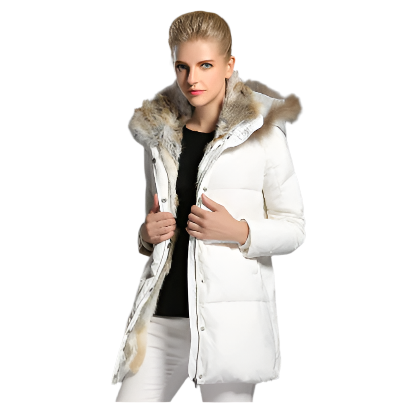 Elodie | Women’s Quilted Puffer Hoodie Designed Jacket for Everyday Warmth 1