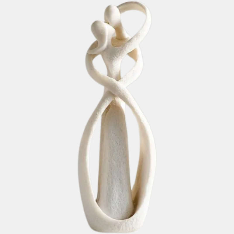 ElysianArt | Timeless Elegant Abstract Love Sculpture for Home Décor 1
