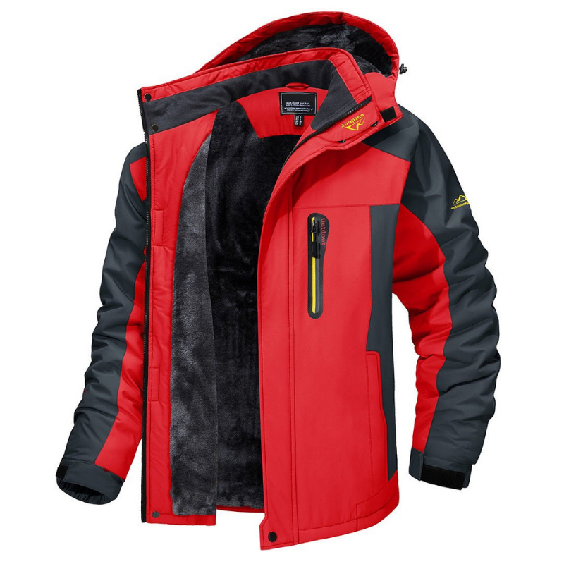 ElysianShield | Warm Waterproof Men's Winter Jacket for Cold Weather 3