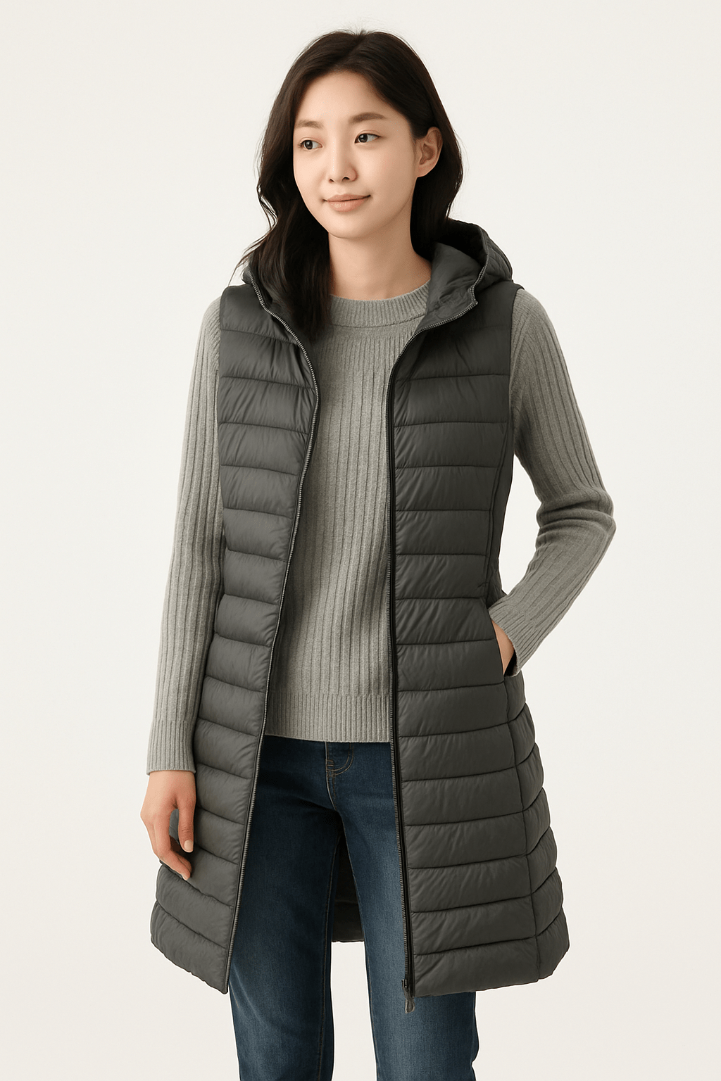 Emalie | Women&#39;s Quilted Hooded Winter Jacket 6