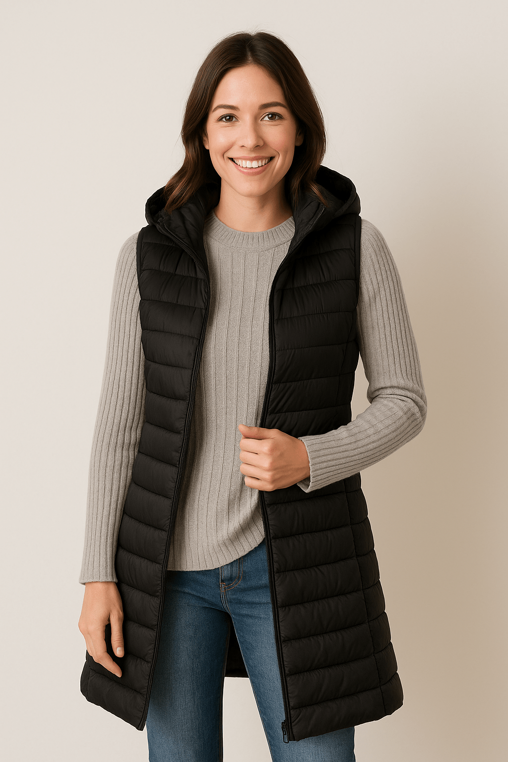 Emalie | Women&#39;s Quilted Hooded Winter Jacket 8