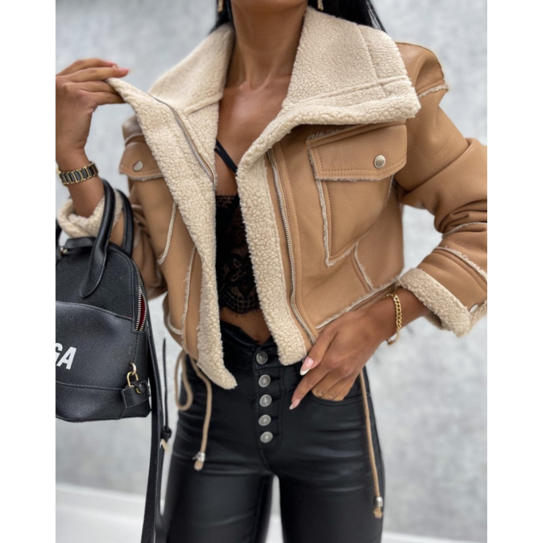 Emerson | Trendy Women’s Warm Cropped Puffer Jacket for Winter Comfort 2