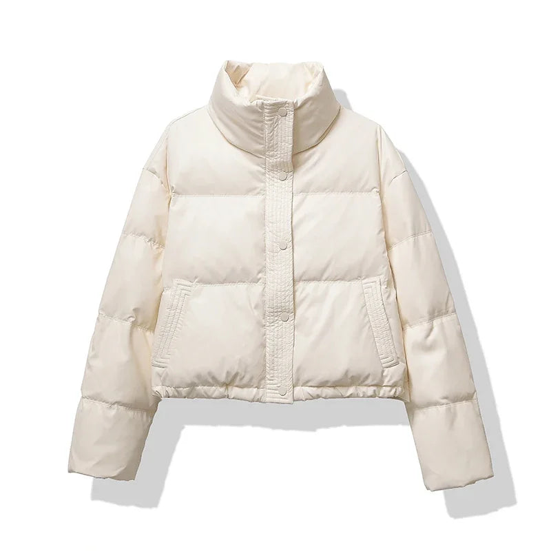 Emily | Cozy Stylish Black Puffer Jacket for Women 3