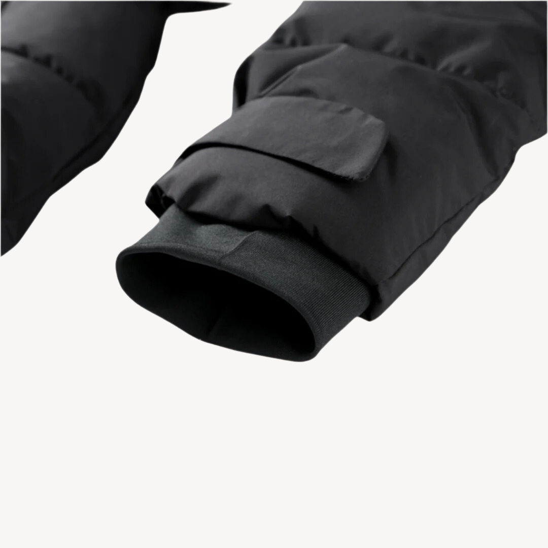 Emma | Stylish Waterproof Black Puffer Jacket for Women 4