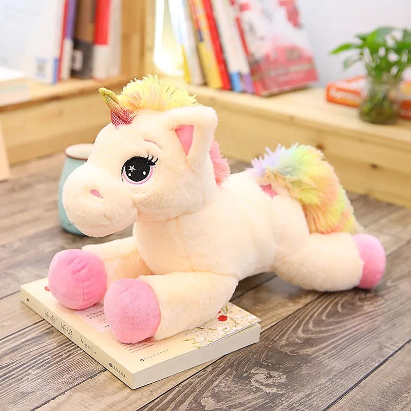 EnchantedDream | Adorable Colorful 80cm Unicorn Plush Toy for Kids 2