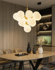 Entra | Luminous Nordic Style Ball Chandelier with a Modern Touch 4