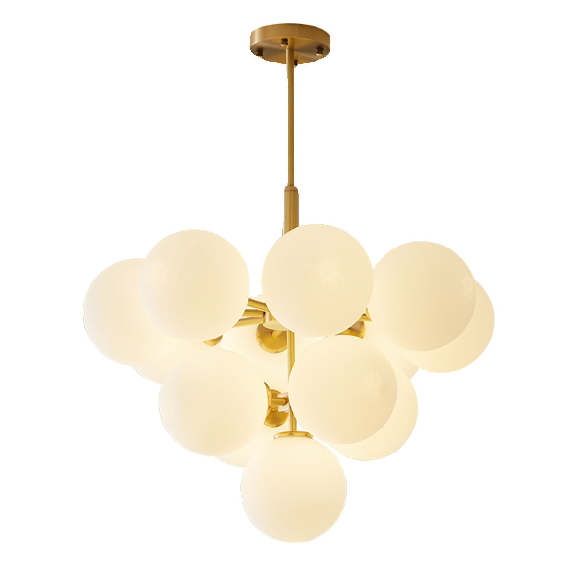 Entra | Luminous Nordic Style Ball Chandelier with a Modern Touch 5