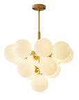 Entra | Luminous Nordic Style Ball Chandelier with a Modern Touch 5