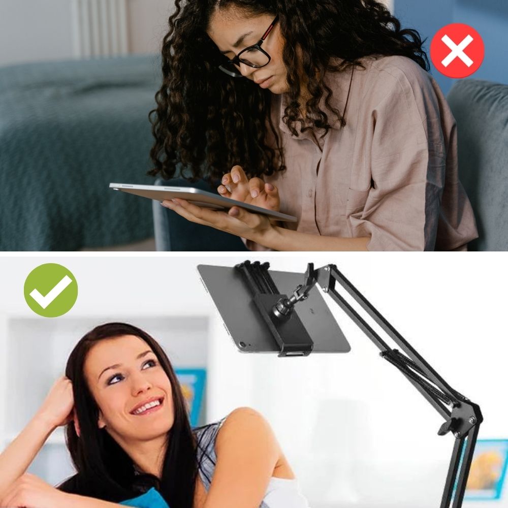 ErgoGrip | Flexible Tablet Holder for Comfortable Multi-Angle Support 7