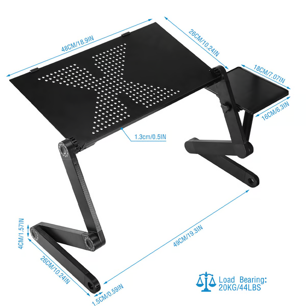 ErgoLift | 360° Adjustable Laptop Stand for Desk, Bed &amp; Office Use 6