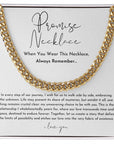 EternaLink | Promise Necklace with Elegant Minimalist Design 2