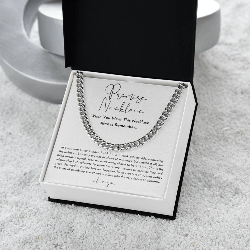 EternaLink | Promise Necklace with Elegant Minimalist Design 6