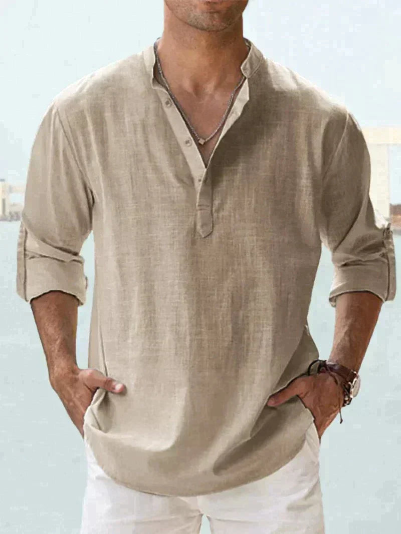 Ethan | Casual Elegant Long Sleeve Men's Shirt 2