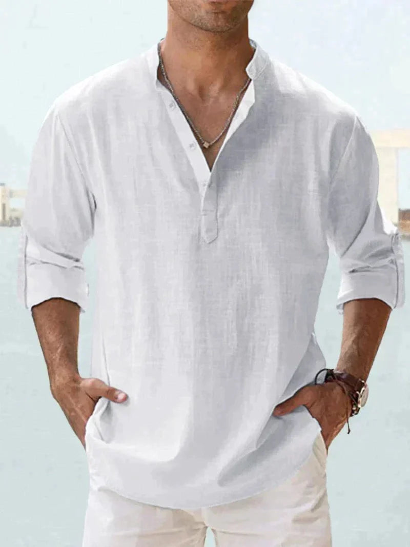 Ethan | Casual Elegant Long Sleeve Men&#39;s Shirt 5