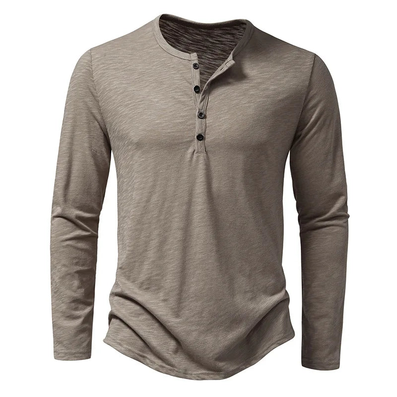 Ethan | Classic Casual Henley Shirt for Men 3