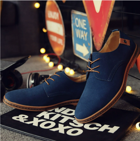 Ethan | Classic Comfortable Lace-Up Shoes 0