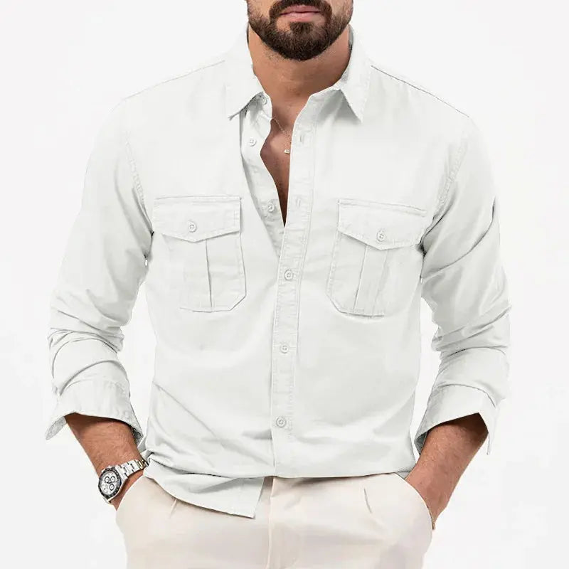 Ethan | Classic Elegant Long Sleeve Men's Shirt 0