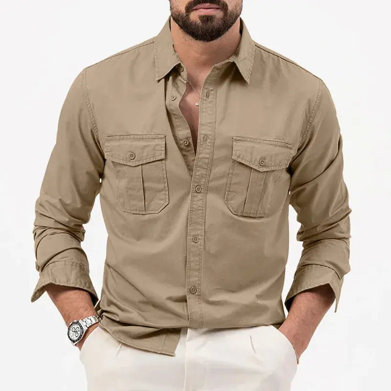 Ethan | Classic Elegant Long Sleeve Men's Shirt 5