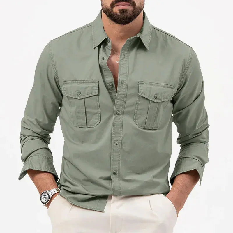 Ethan | Classic Elegant Long Sleeve Men&#39;s Shirt 6