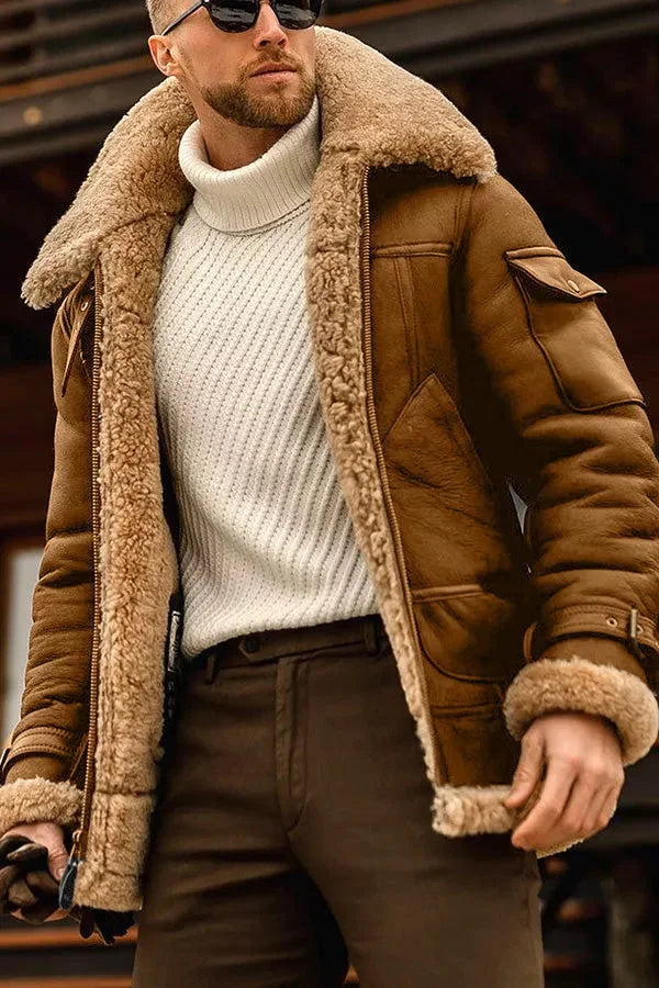 Ethan | Classic Elegant Mens Leather Jacket 0