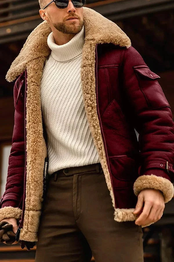 Ethan | Classic Elegant Mens Leather Jacket 2