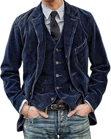 Ethan | Classic Soft Cord Blazer 1