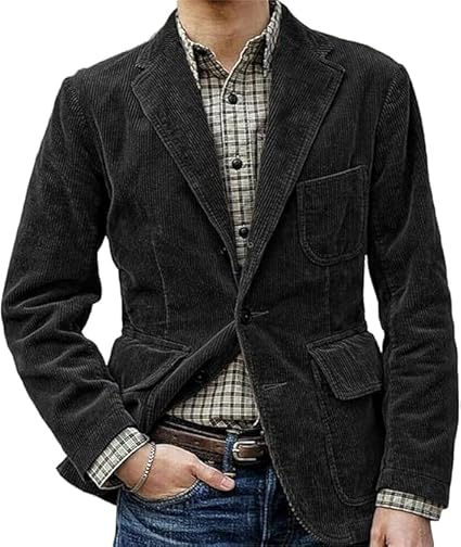 Ethan | Classic Soft Cord Blazer 2