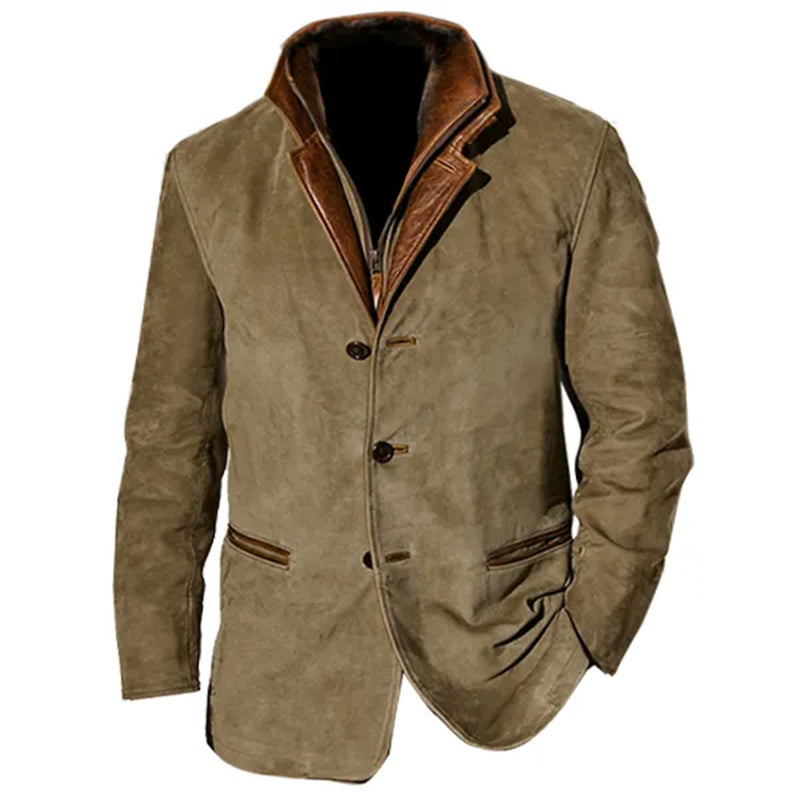 Ethan | Classic Soft Suede Jacket 0