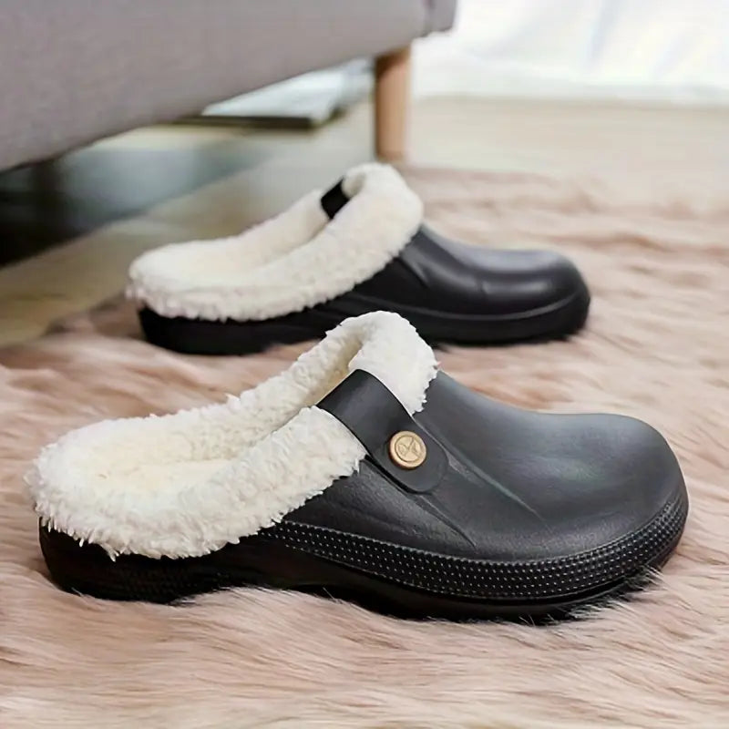 Ethan | Cozy Fleece-Lined Unisex Clogs 10