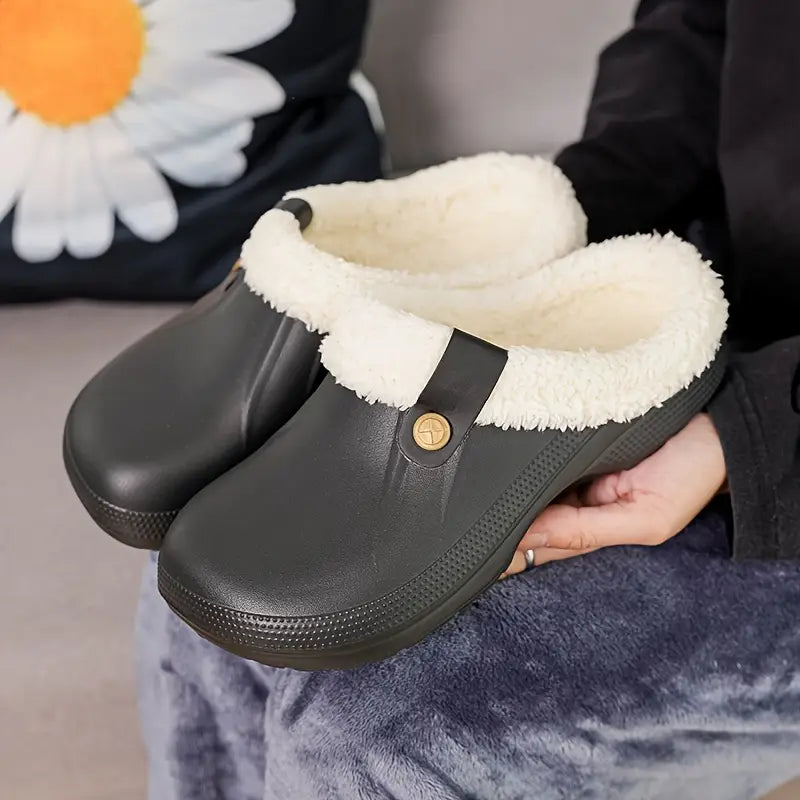 Ethan | Cozy Fleece-Lined Unisex Clogs 5