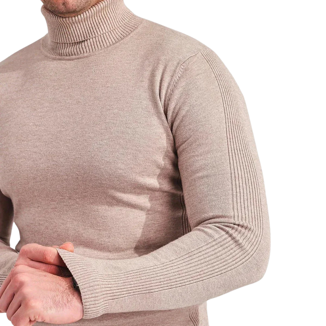 Ethan | Elegant Cashmere Turtleneck Sweater for Men 3