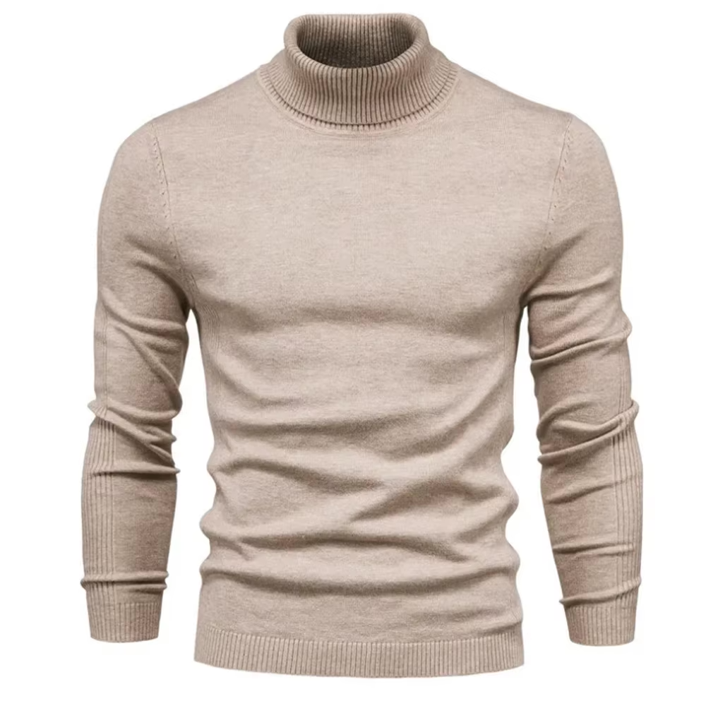 Ethan | Elegant Cashmere Turtleneck Sweater for Men 6