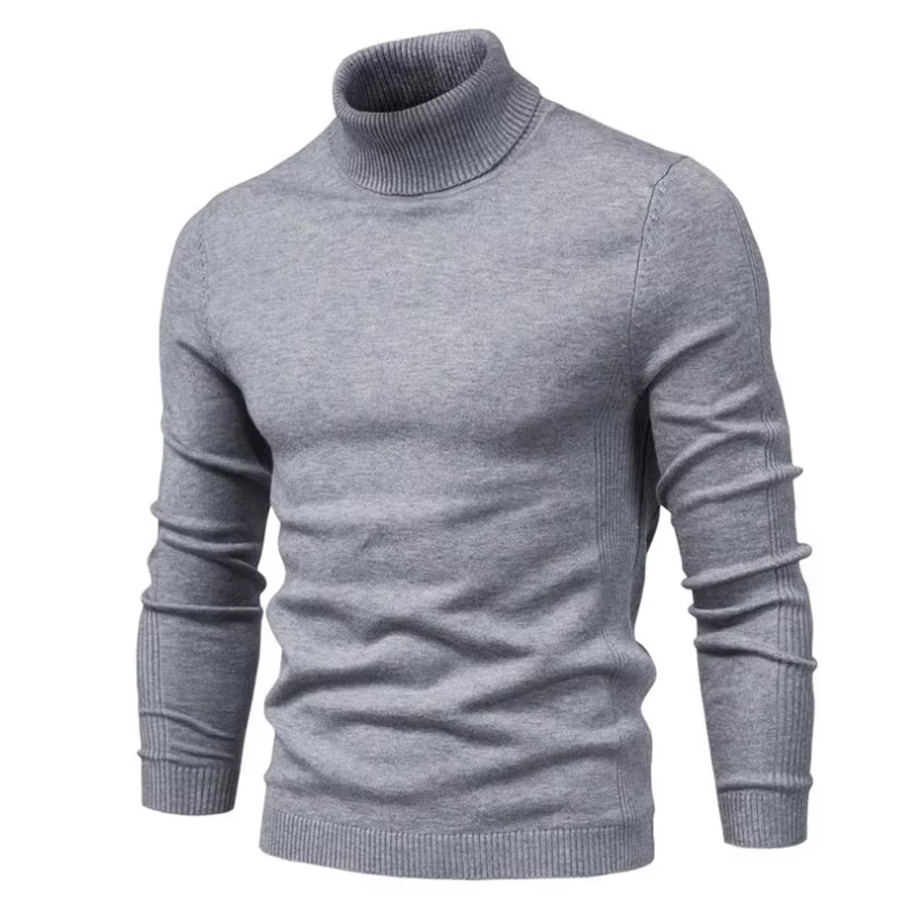 Ethan | Elegant Cashmere Turtleneck Sweater for Men 8