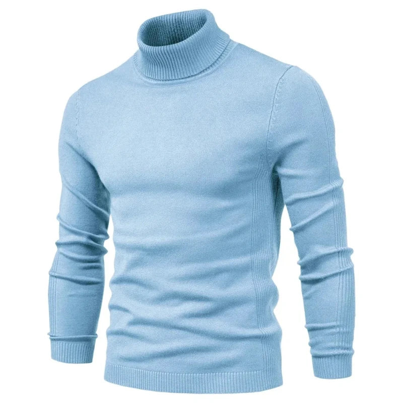 Ethan | Elegant Cashmere Turtleneck Sweater for Men 9