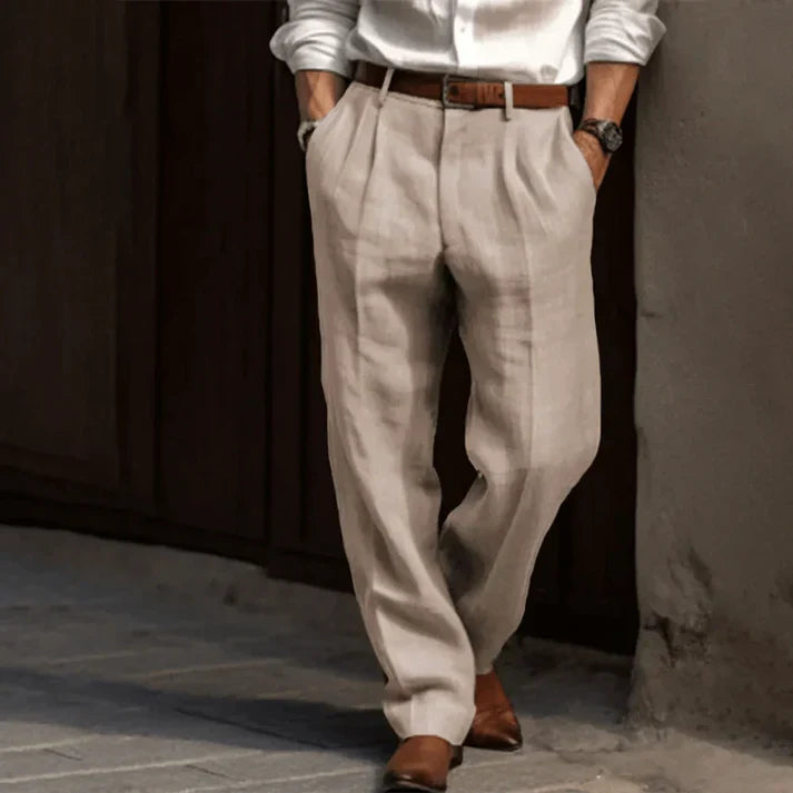 Ethan | Elegant Tailored Trousers, Breathable Fabric 6