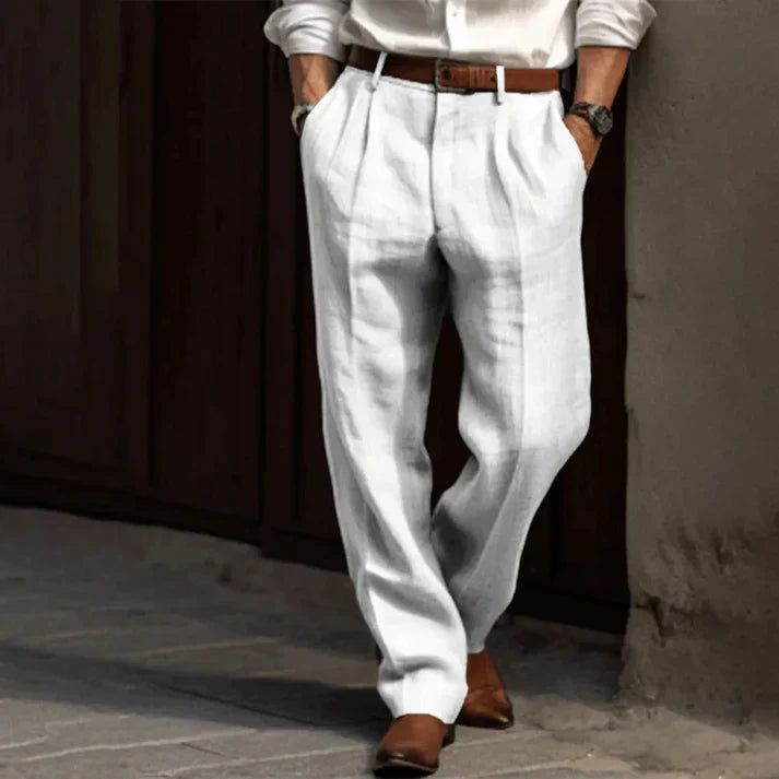 Ethan | Elegant Tailored Trousers, Breathable Fabric 7