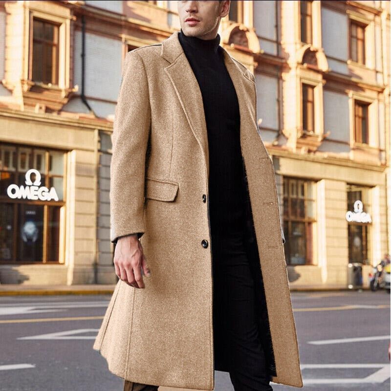 Ethan | Elegant Tailored Wool Winter Coat 4
