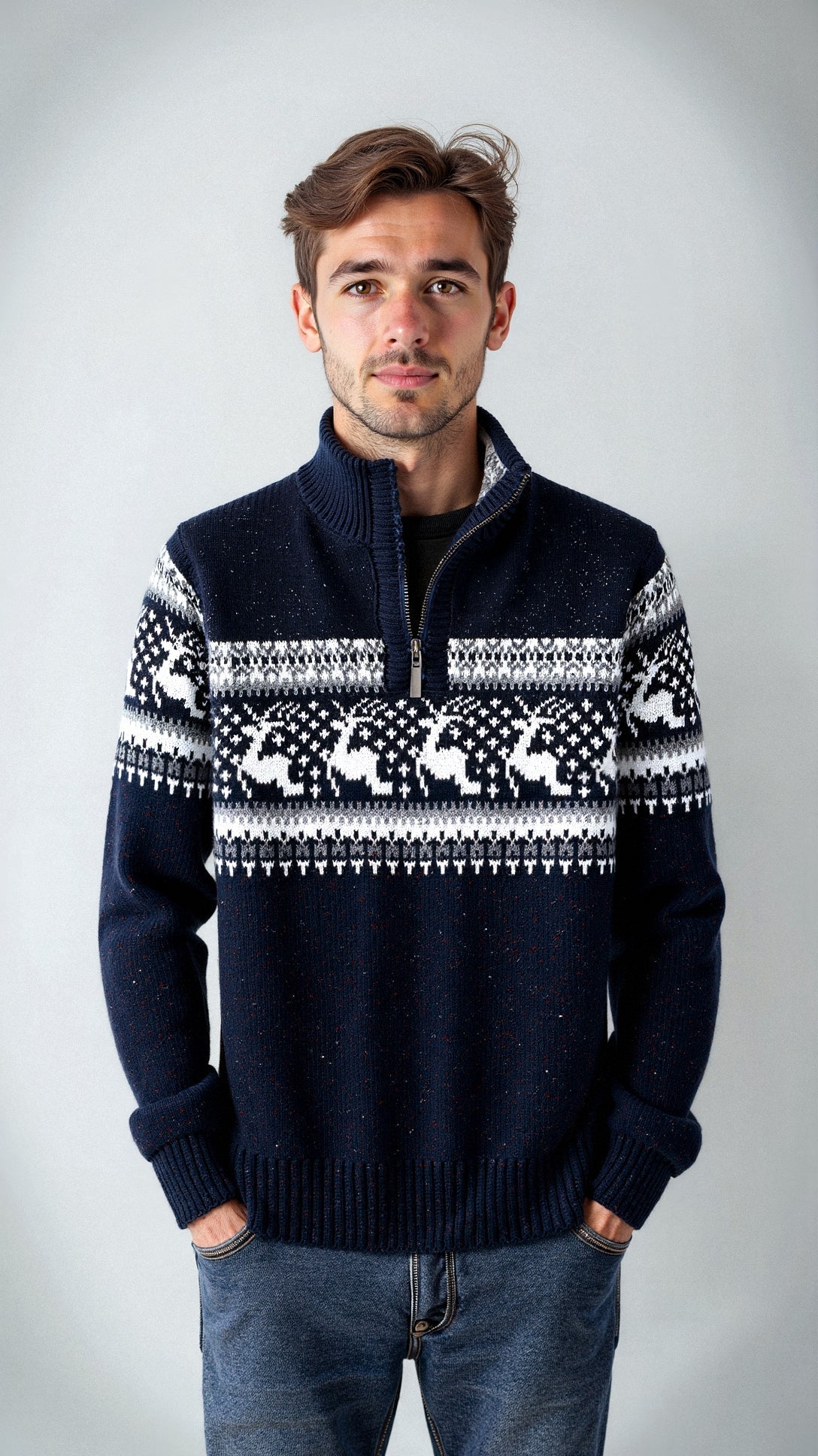 Ethan | Festive Cozy Knit Mens Sweater 1