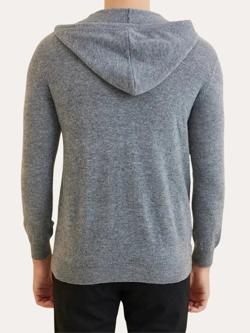 Ethan | Luxurious Cashmere Knit Zip Vest 2