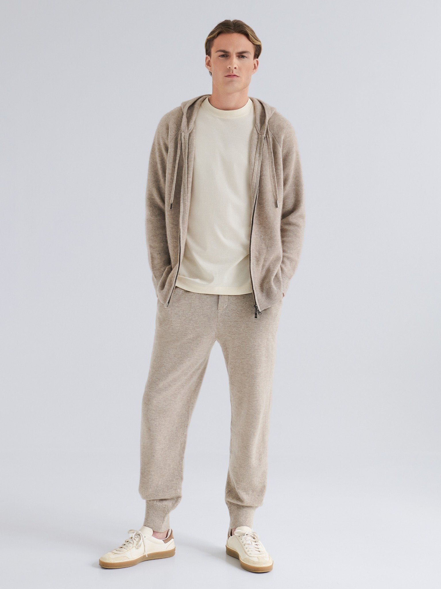 Ethan | Luxurious Cashmere Zip Hoodie for Men 3