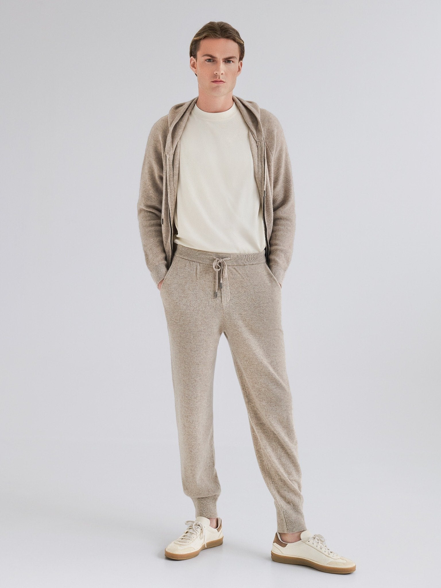 Ethan | Luxurious Cashmere Zip Hoodie for Men 5