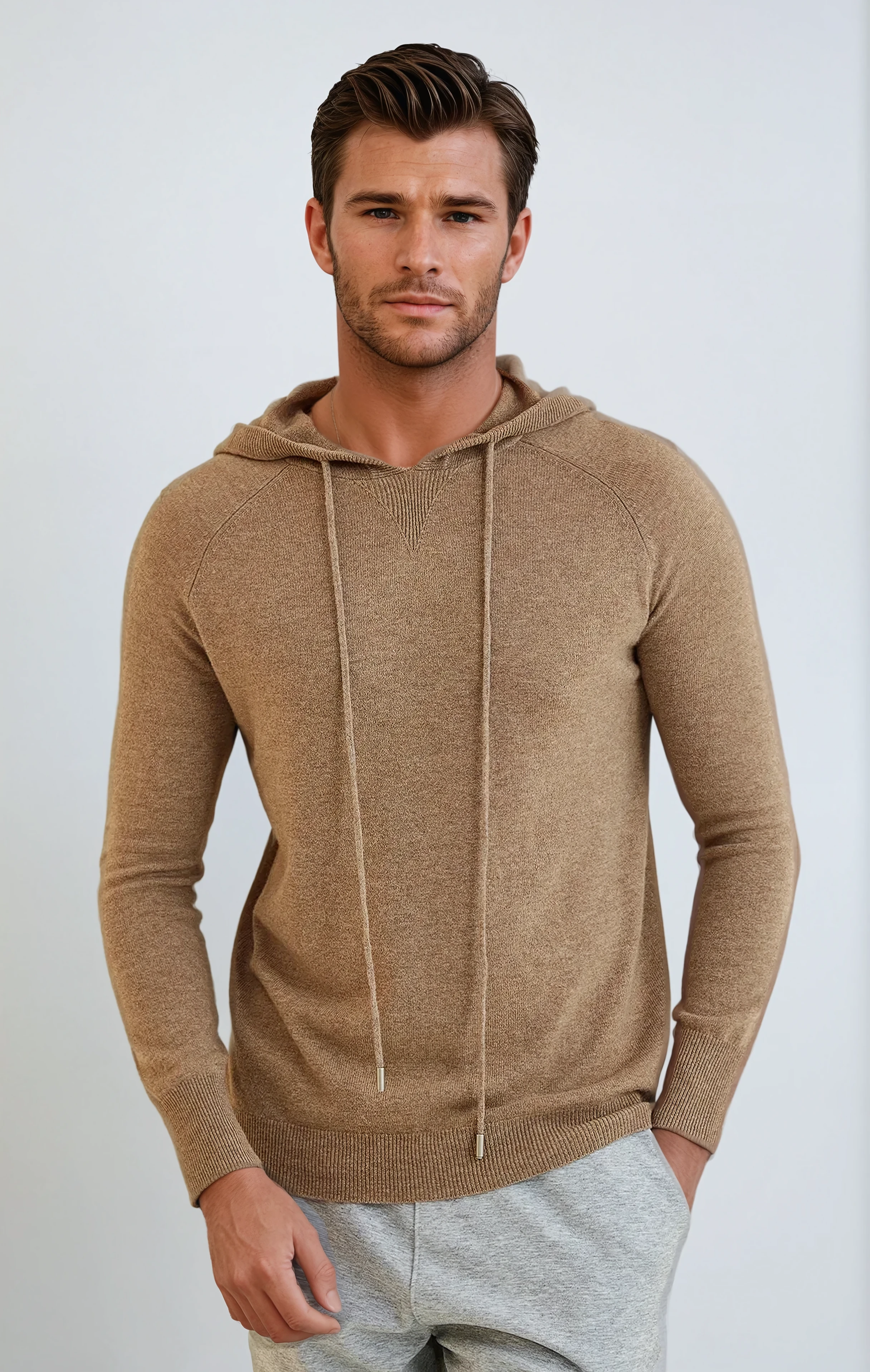 Ethan | Luxurious Comfortable Cashmere Hoodie 0