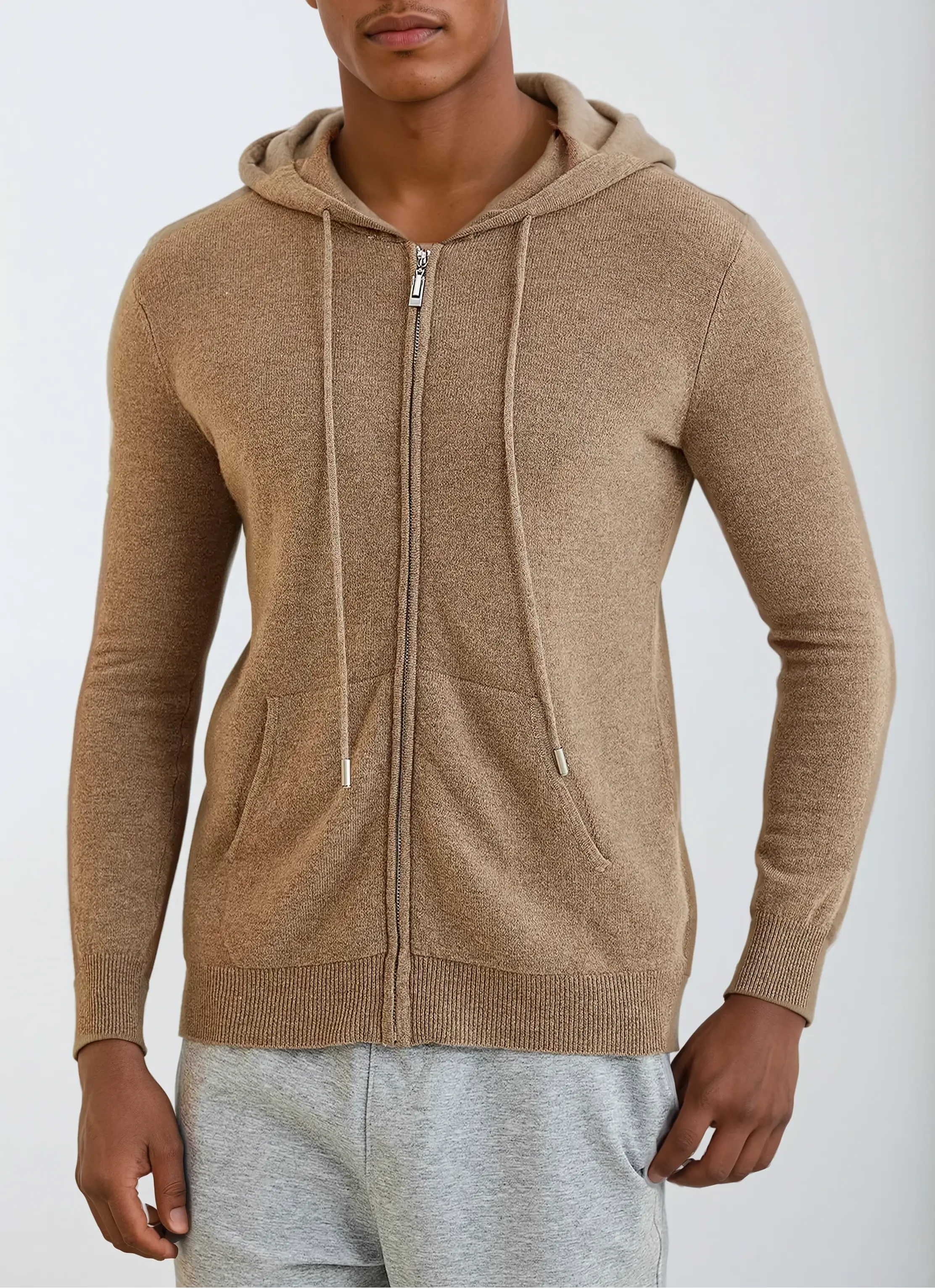 Ethan | Luxurious Modern Cashmere Zip Vest 1