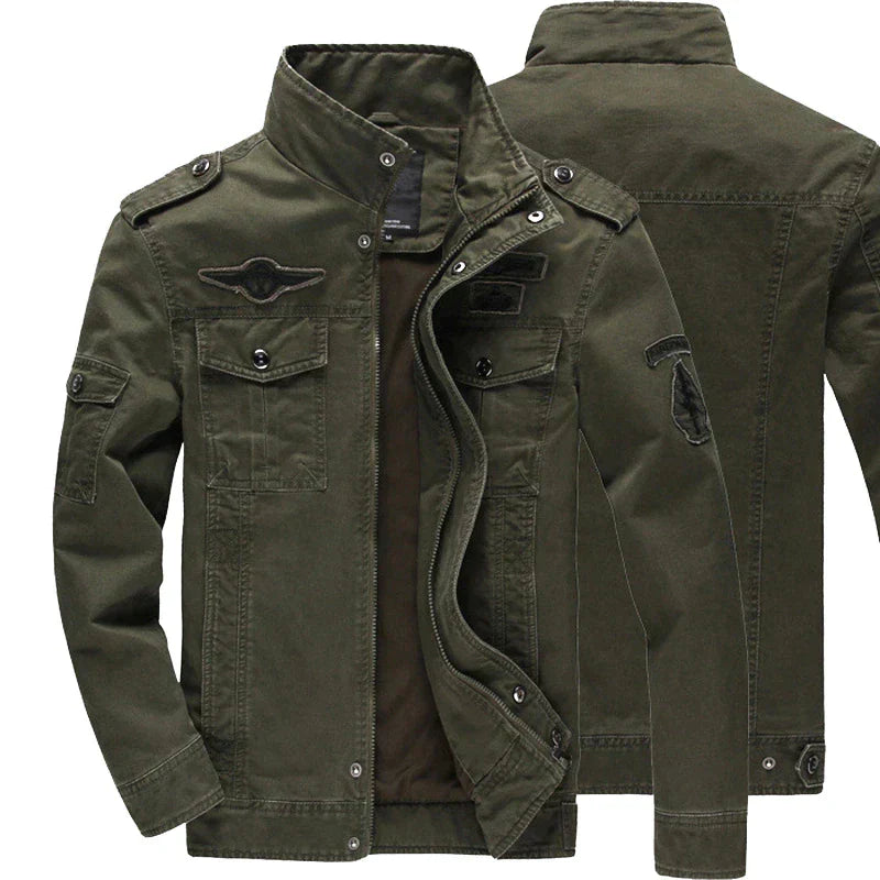 Ethan | Sleek Military Men's Jacket, Stylish and Comfortable Coats 2