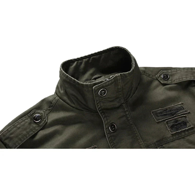 Ethan | Sleek Military Men's Jacket, Stylish and Comfortable Coats 3