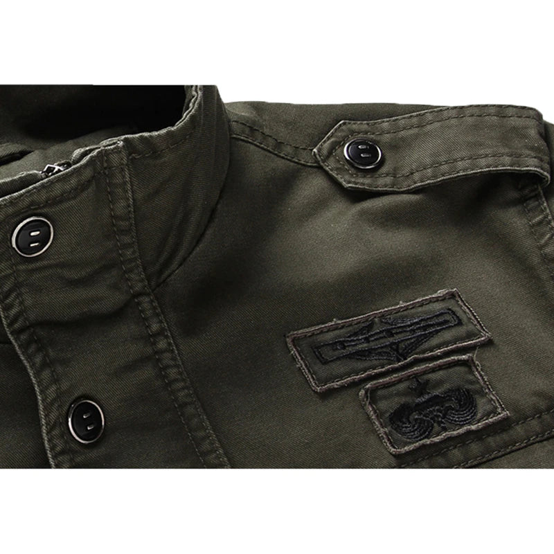 Ethan | Sleek Military Men's Jacket, Stylish and Comfortable Coats 4
