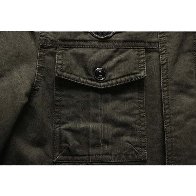Ethan | Sleek Military Men&#39;s Jacket, Stylish and Comfortable Coats 7