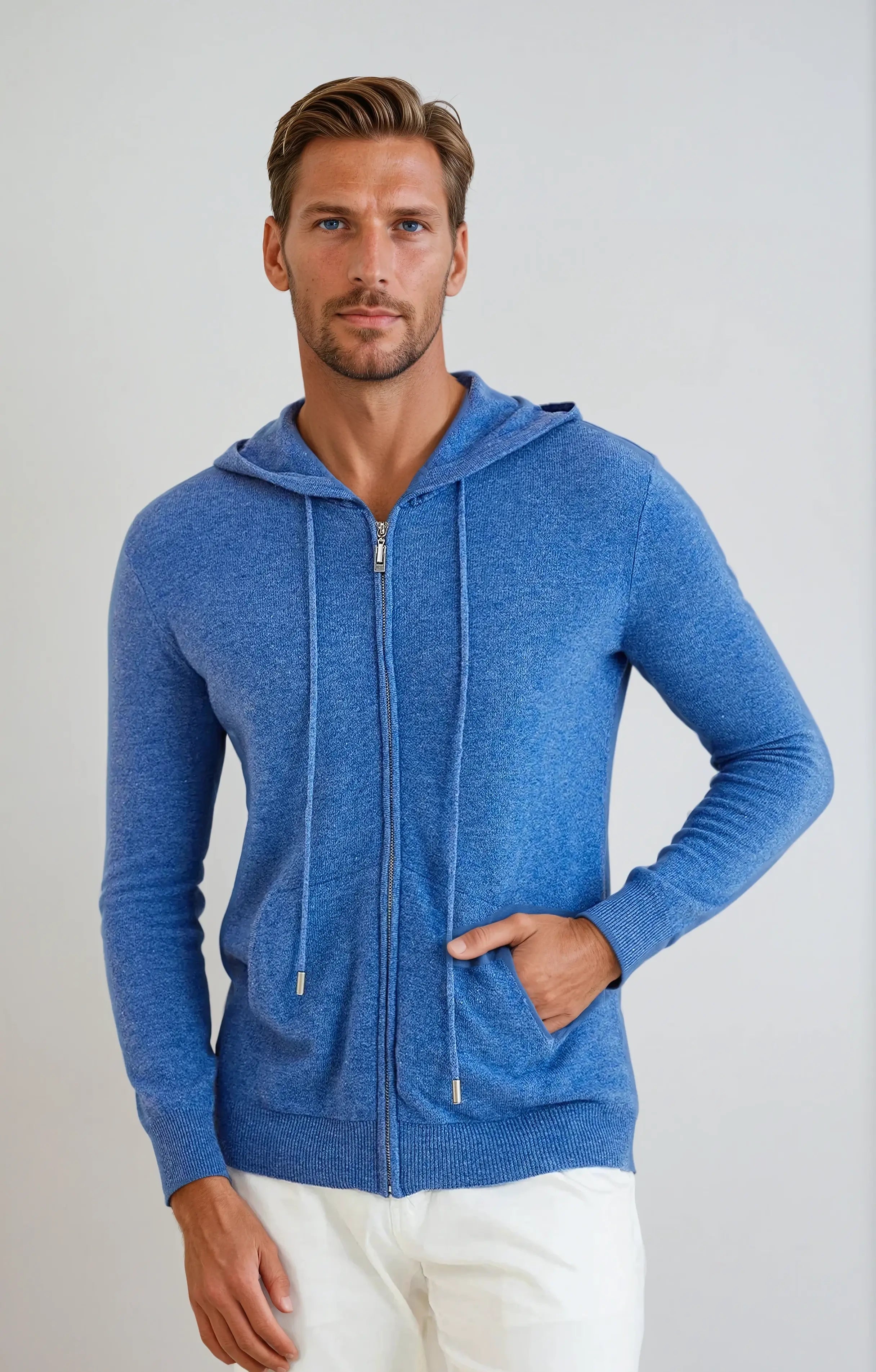 Ethan | Stylish Cashmere Knit Men's Vest 0